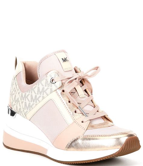 michael kors sneakers grijs|Michael Kors denim sneakers.